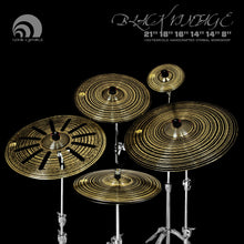Black Vintage Series Handmade Cymbal Set Beatello