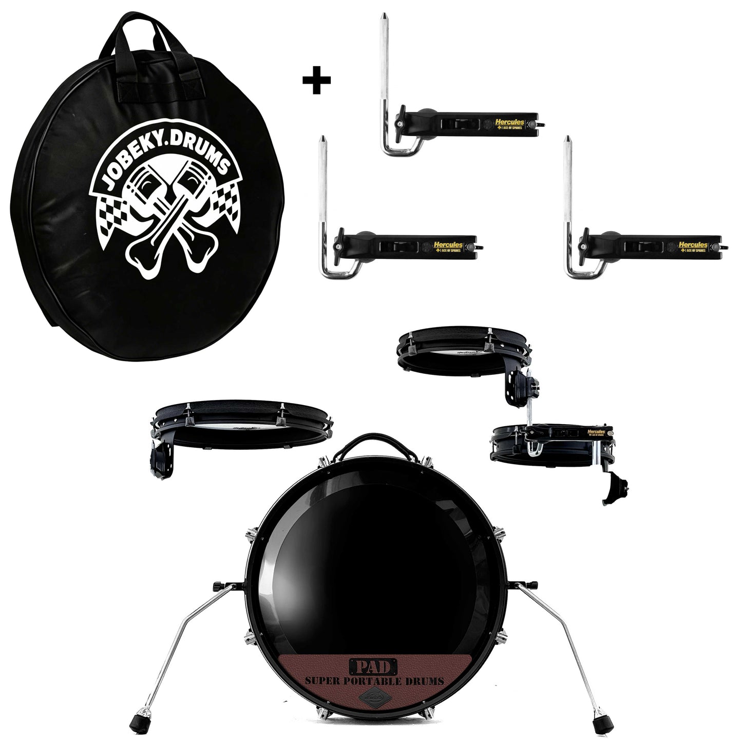 Ultra Portable Travel Drum Pad Kit