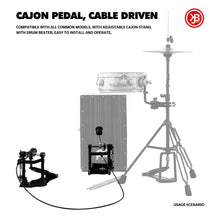Cajon Pedal with Mount Beatello