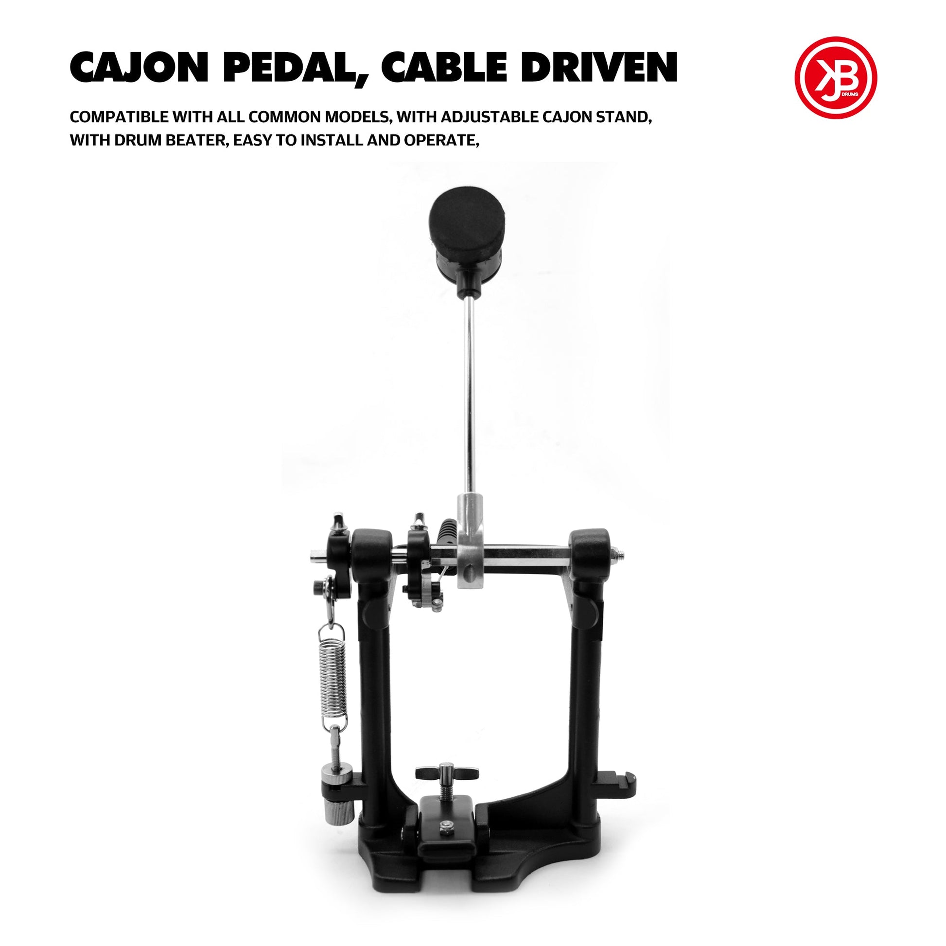 Cajon Pedal with Mount Beatello