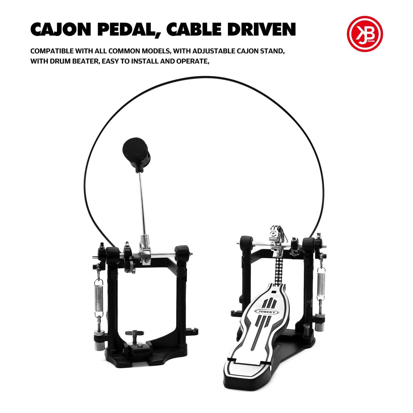 Cajon Pedal with Mount Beatello