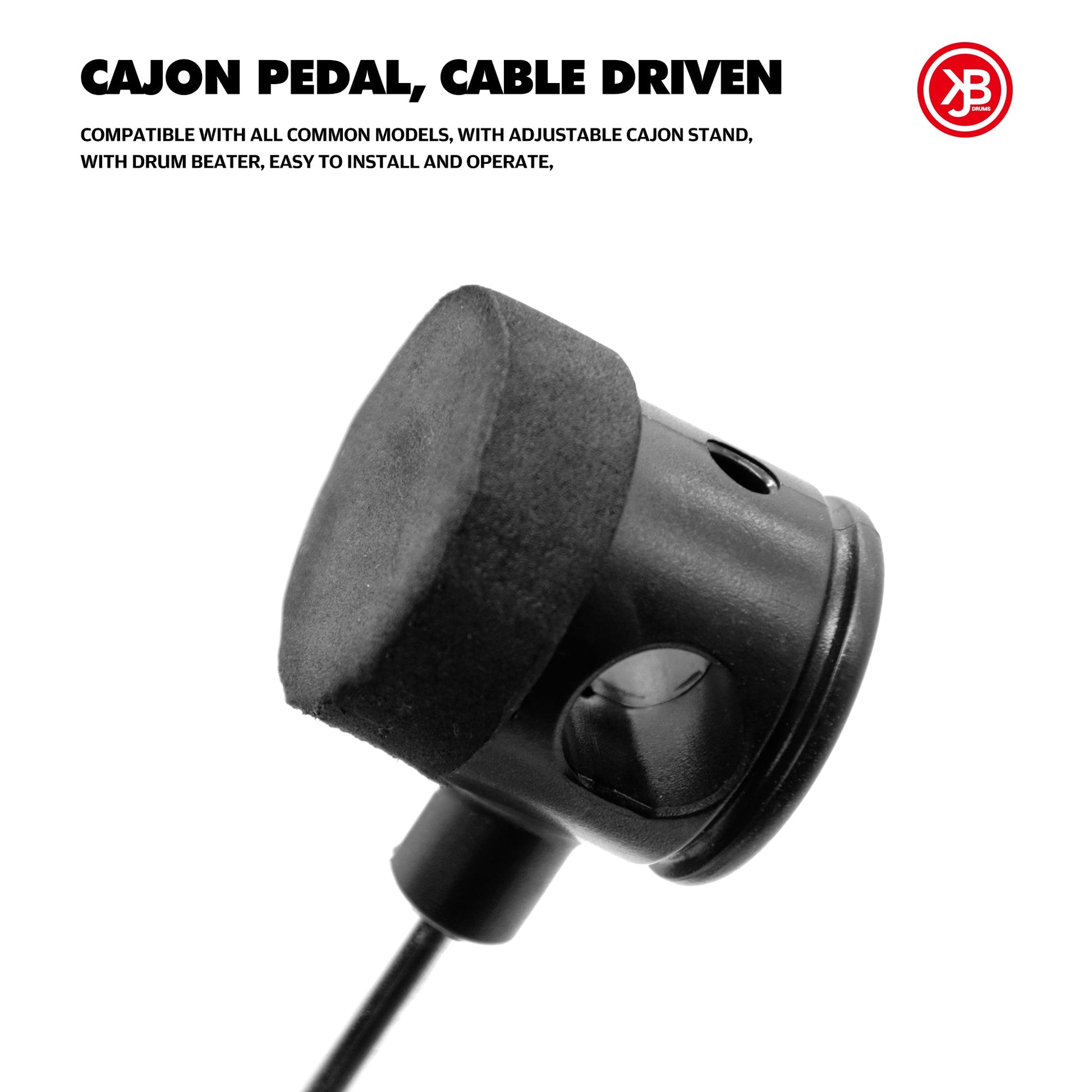 Cajon Pedal with Mount Beatello