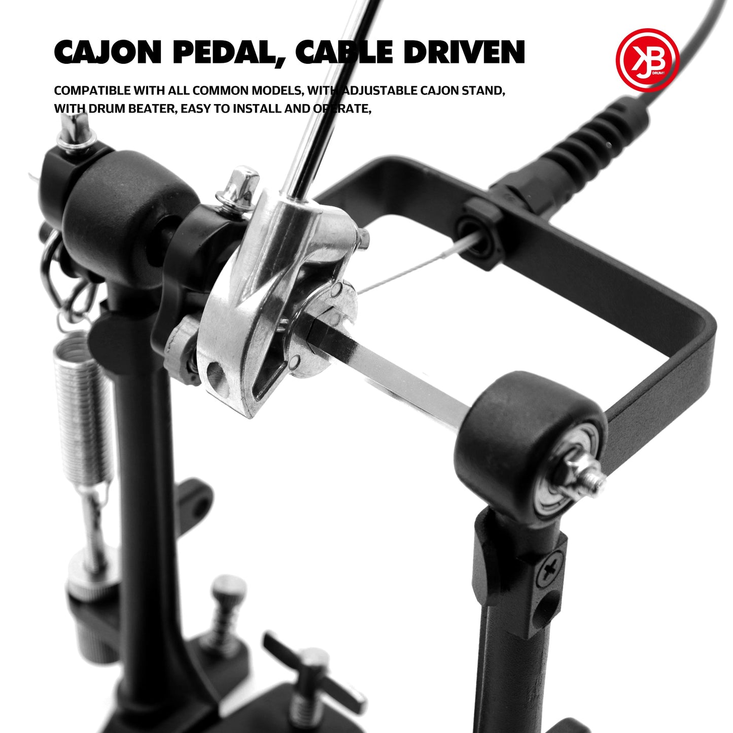 Cajon Pedal with Mount Beatello