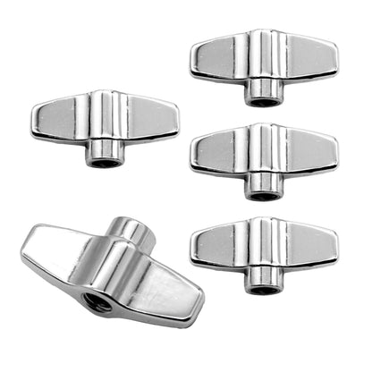 Chrome Plated Wing Nuts 5pcs