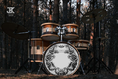 Tiger522 Wood Hoop Series
