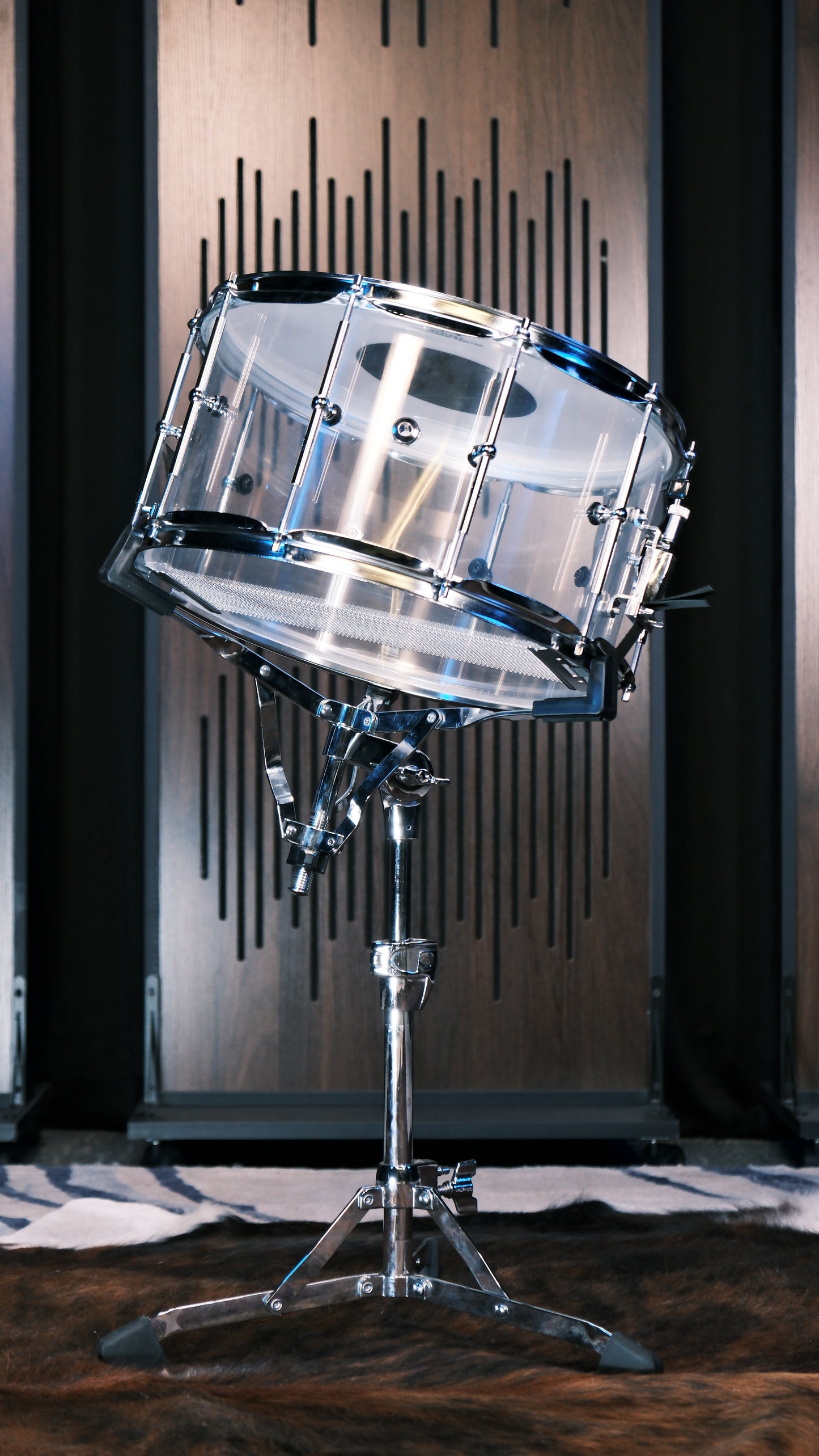 Beatello 1408 "Crystal" Acrylic Snare Drum