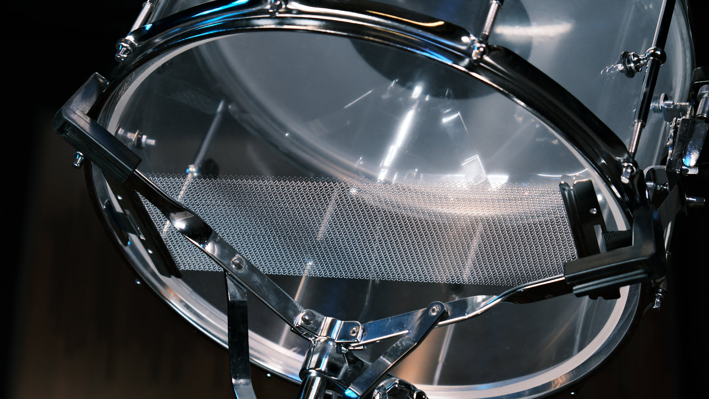 Beatello 1408 "Crystal" Acrylic Snare Drum