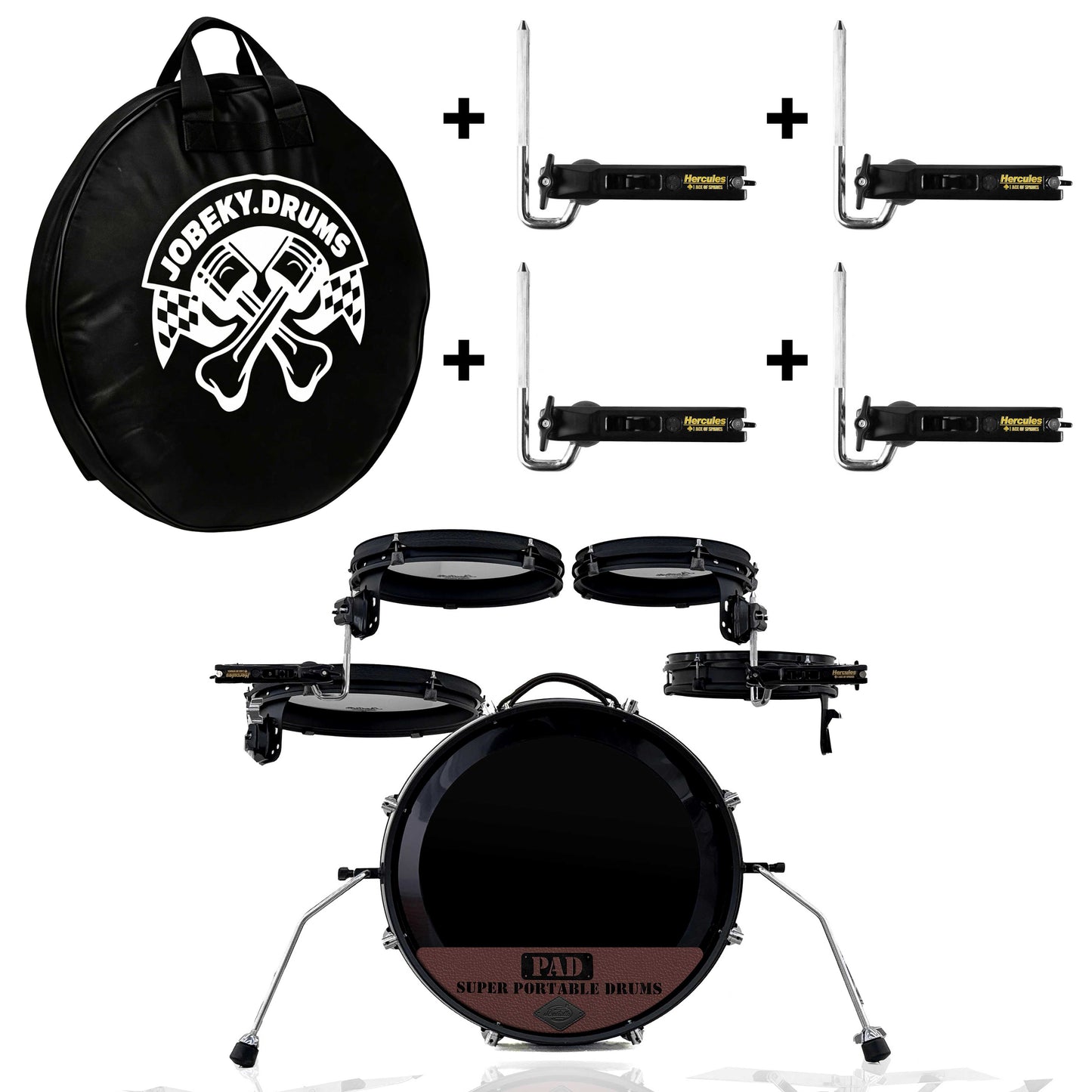 Ultra Portable Travel Drum Pad Kit