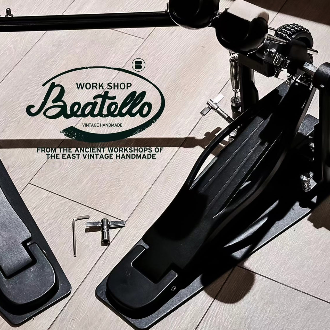drum workshop pedals Beatello-Double Bass Drum Pedals