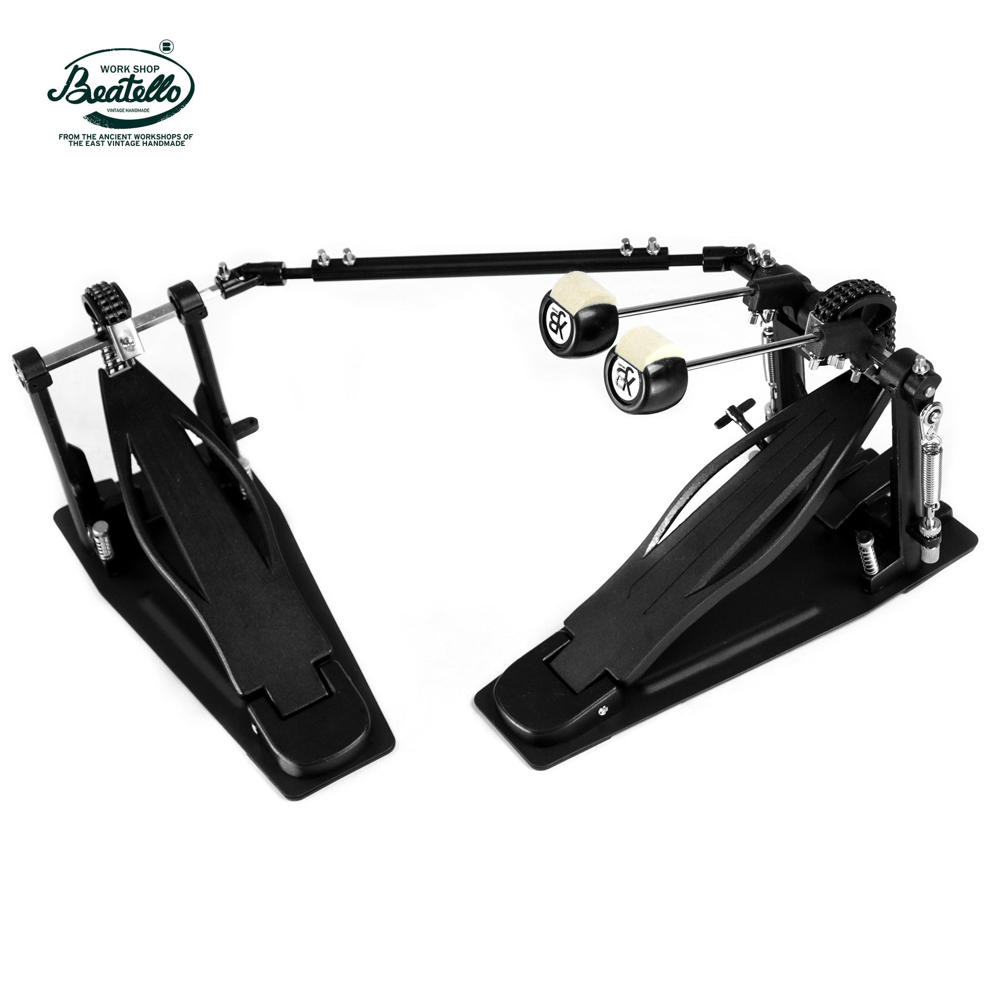 double kick bass drum pedal Beatello-Double Bass Drum Pedals – Beatello
