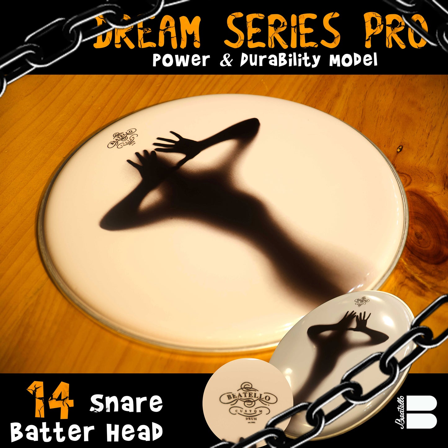 Dream Series Pro 14 Snare Batter Head