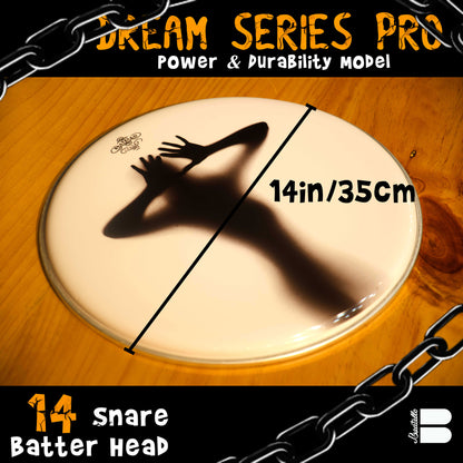 Dream Series Pro 14 Snare Batter Head