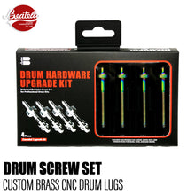 Colored Brass Drum Screw Set
