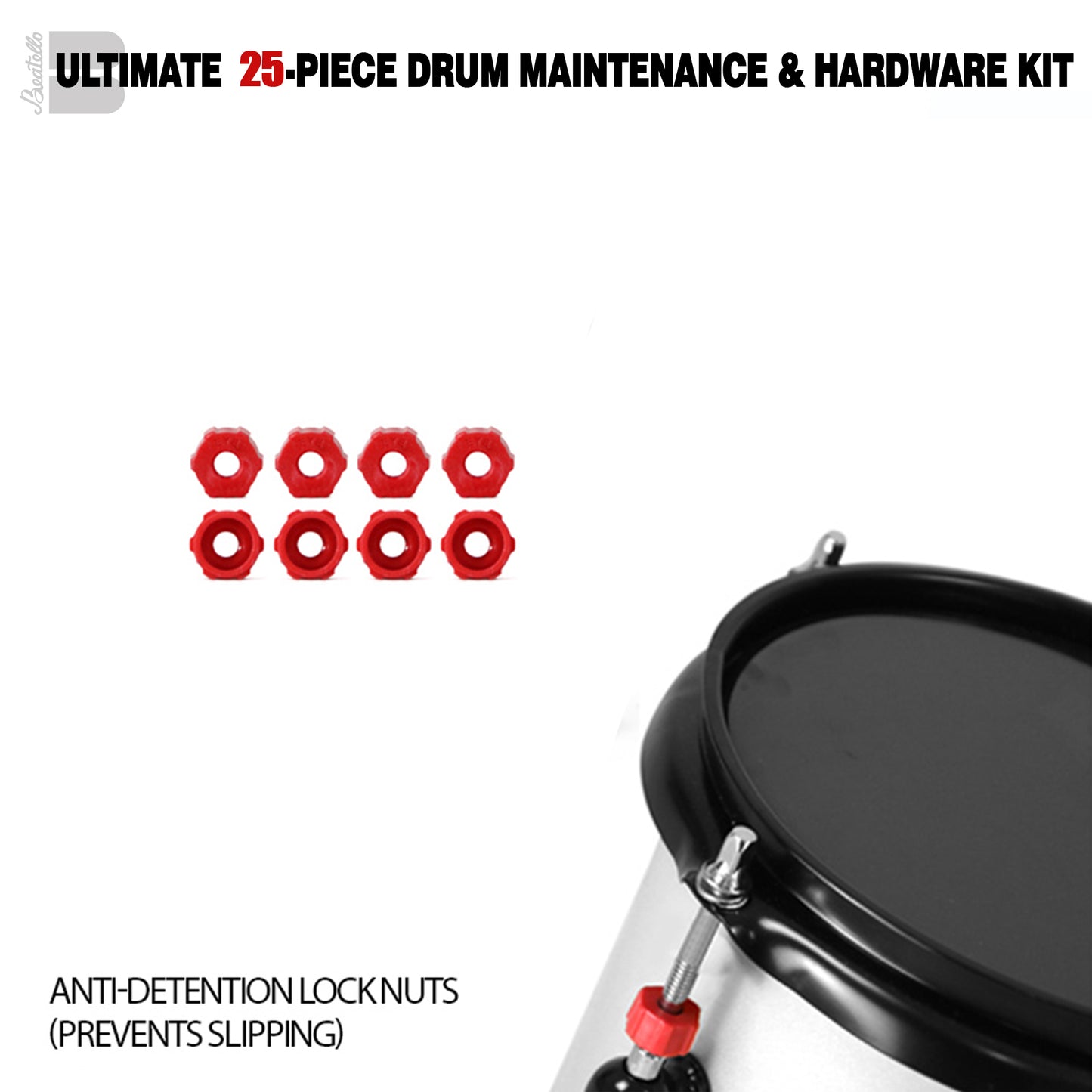 Drum Set Accessories Suitcase