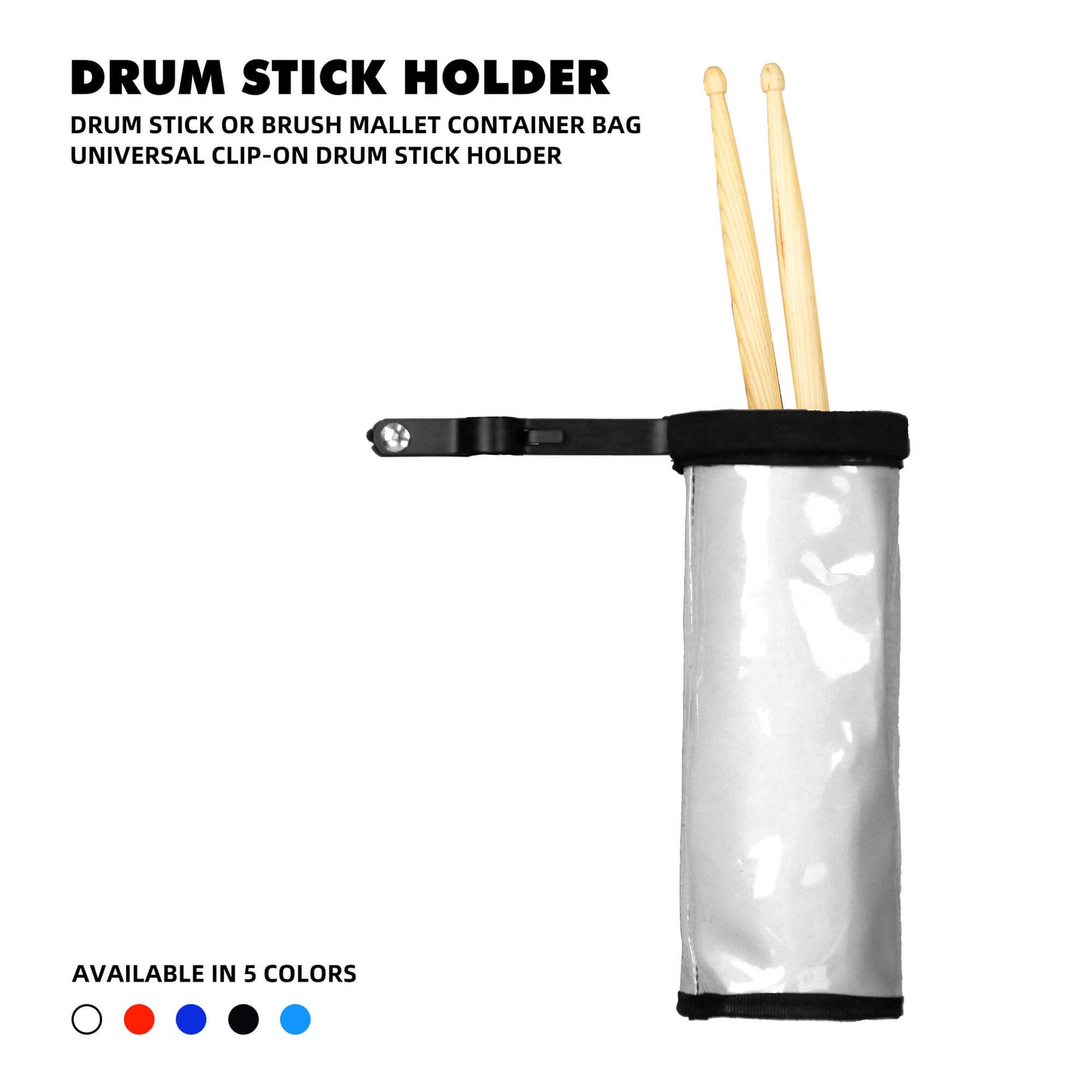 Drumstick Bag and Pair of 5A Drumsticks