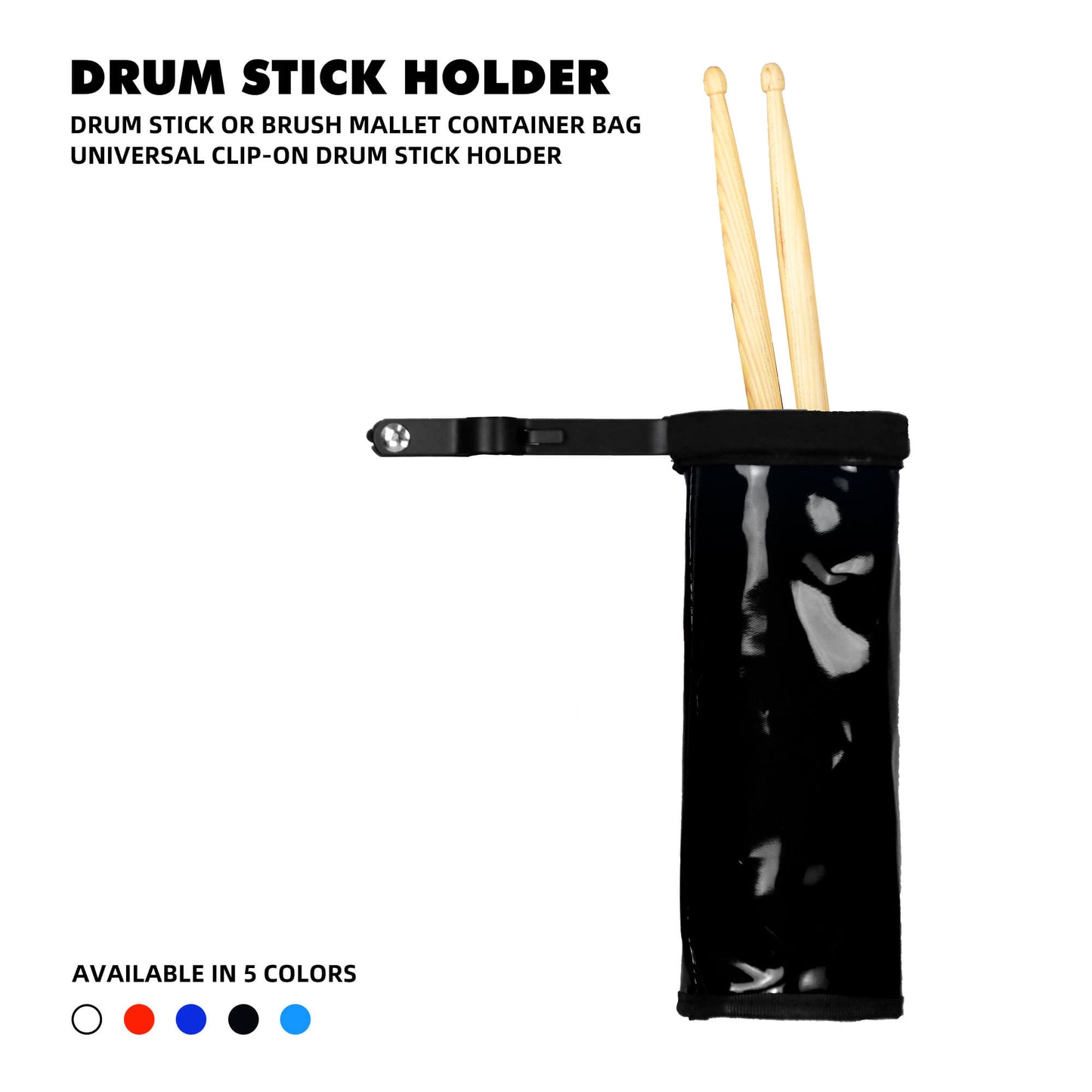 Drumstick Bag and Pair of 5A Drumsticks