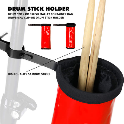 Drumstick Bag and Pair of 5A Drumsticks