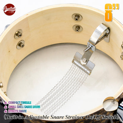 8" Compact Timbale & Small Shell Snare Drum & Effects Snare