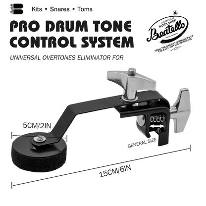 External Bass Drum Muffler Beatello