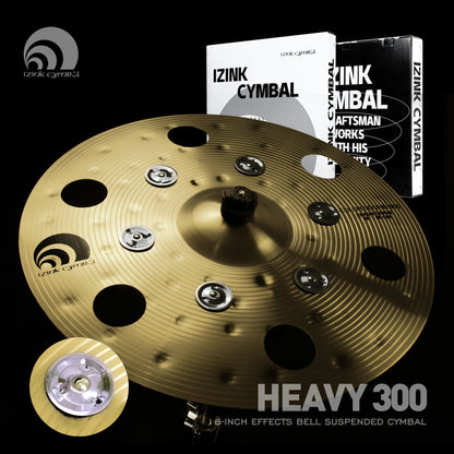 Beatello-Golden Effect Crash Cymbal with Bells Beatello workshop