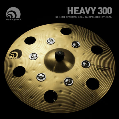 Beatello-Golden Effect Crash Cymbal with Bells Beatello workshop