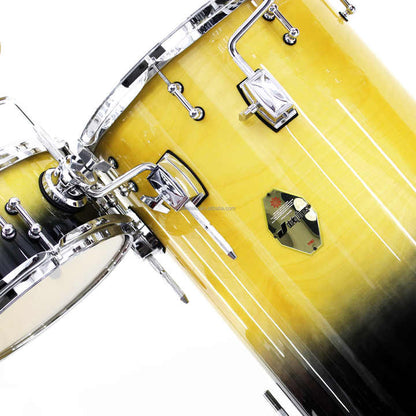 Beatello - JBK Portable Standing Drums 3Pcs Set Beginner Drum Percussion Instrument Full Accessories Set With Hi-hat Cymbals Cowbell My Store