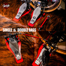 Beatello 'Hercules' Power Double Pedal & 2 Single Pedals