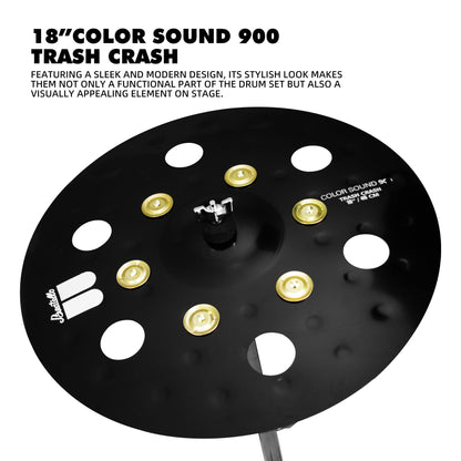 The Black Devil 900 Series-Hole Tone Bell Cymbal Beatello