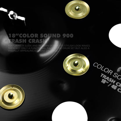 The Black Devil 900 Series-Hole Tone Bell Cymbal Beatello