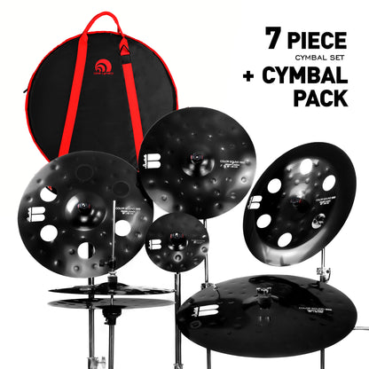 The Black Devil 900 Series-7PCS Cymbal Set