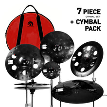 The Black Devil 900 Series-7PCS Cymbal Set