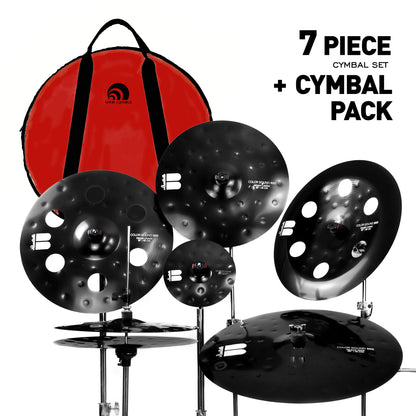 The Black Devil 900 Series-7PCS Cymbal Set