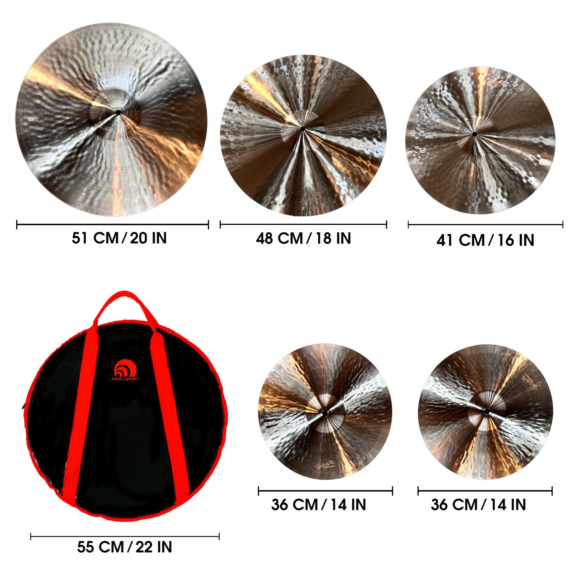 Beatello IZNIK-B25 Cymbal Pack – Beatello