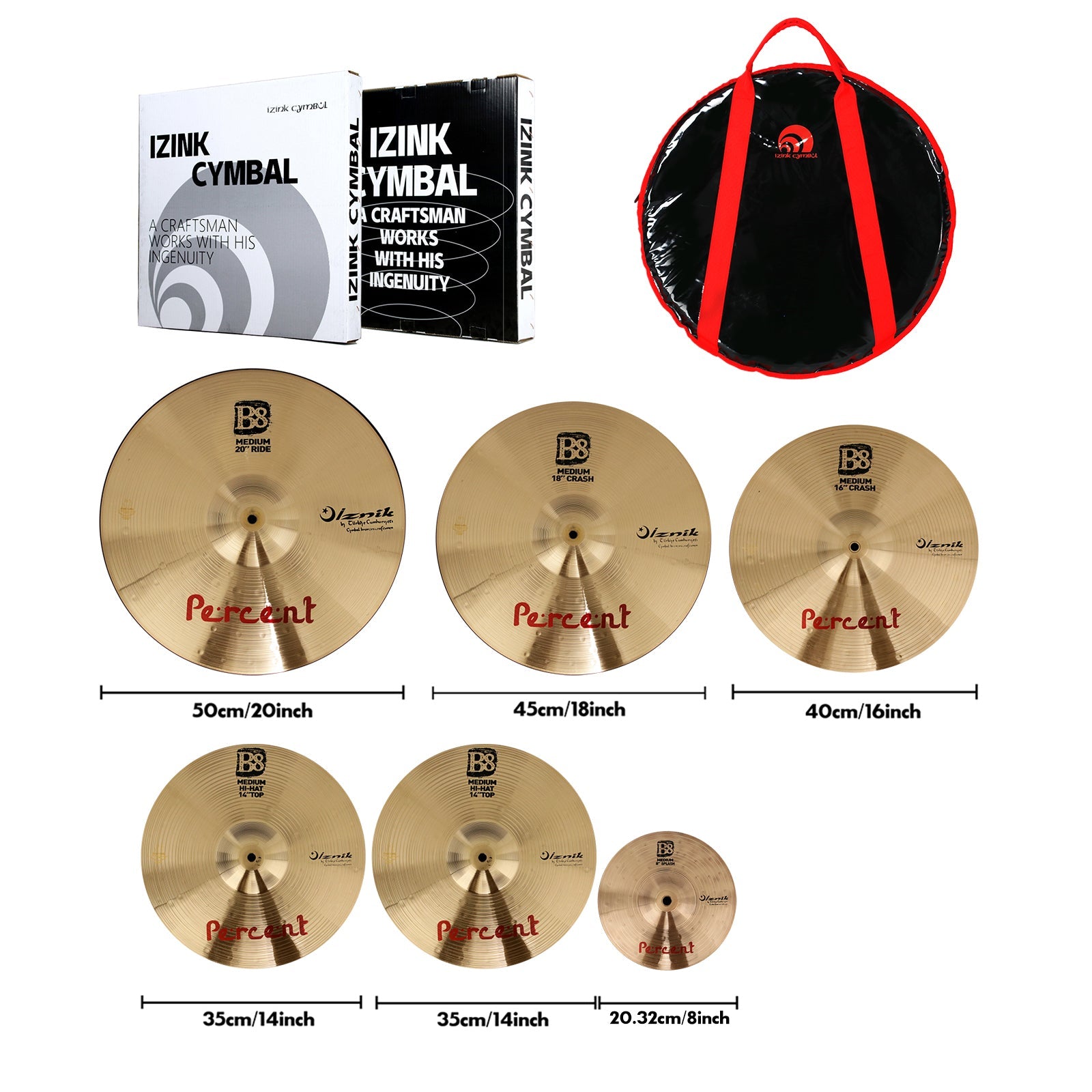 Beatello IZNIK-B8 Cymbal – Beatello