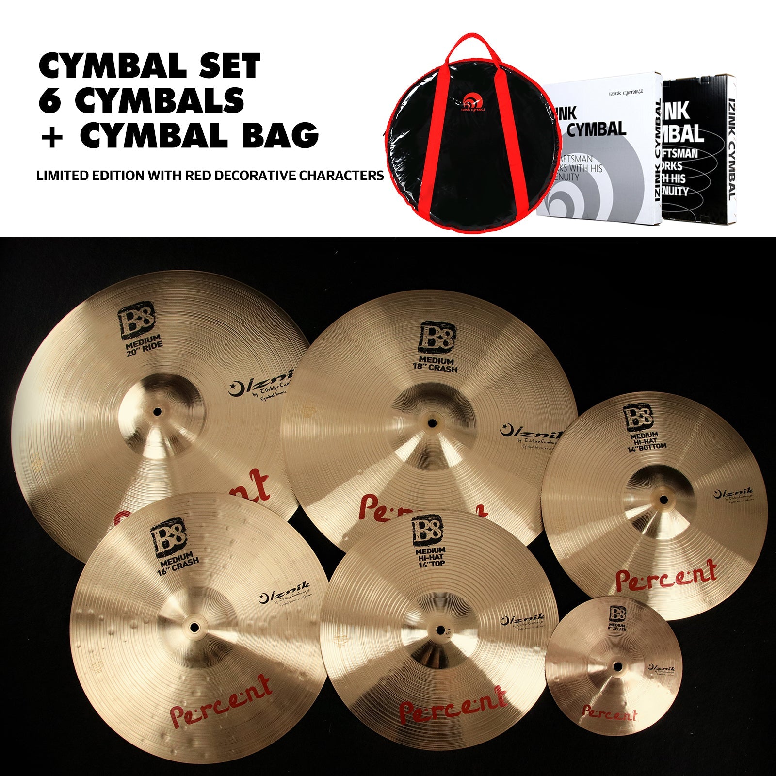 Beatello IZNIK-B8 Cymbal – Beatello