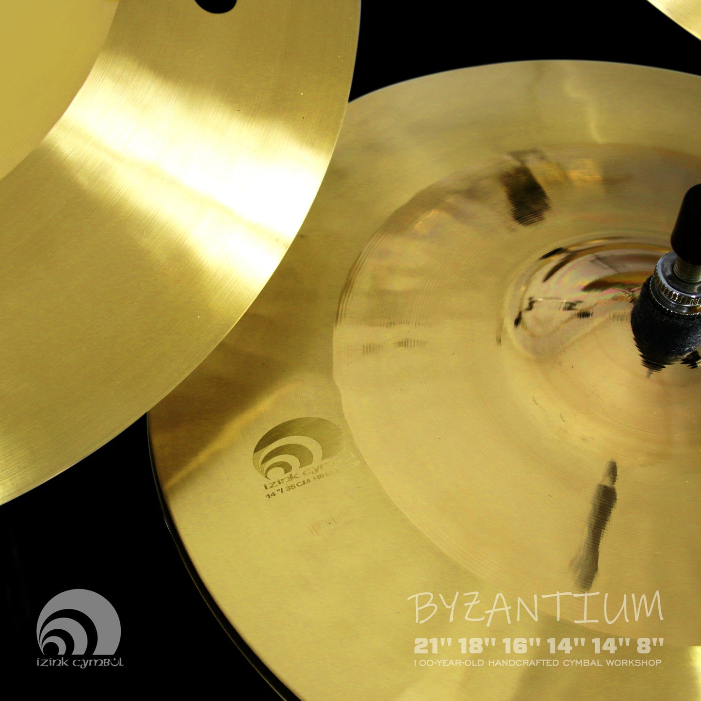 IZNIK B25 BYZANTIUM Series Handmade Cymbal Set
