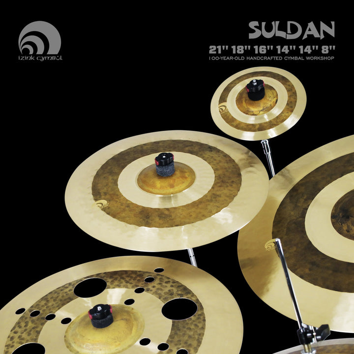 IZNIK B25 SULDAN series HANDMADE Cymbal Set Beatello