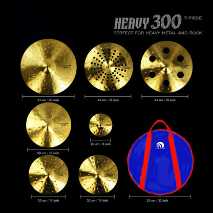 IZNIK Heavy 300 series Value Added Cymbal Set