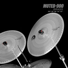 IZNiK-muted-900 BRASS Low Volume Cymbal Set