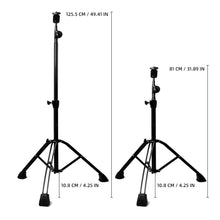 JBK-Black Nickel Straight Cymbal Stand Beatello