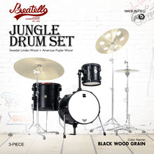 Jungle Drums – Batería profesional con cascos de abedul y suspensión