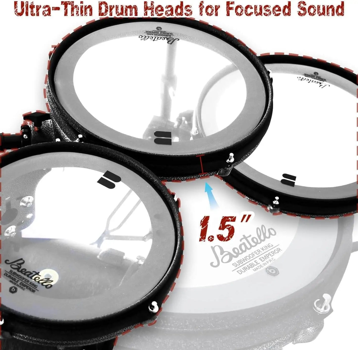 Beatello - Jungle Pad Portable Drum Set