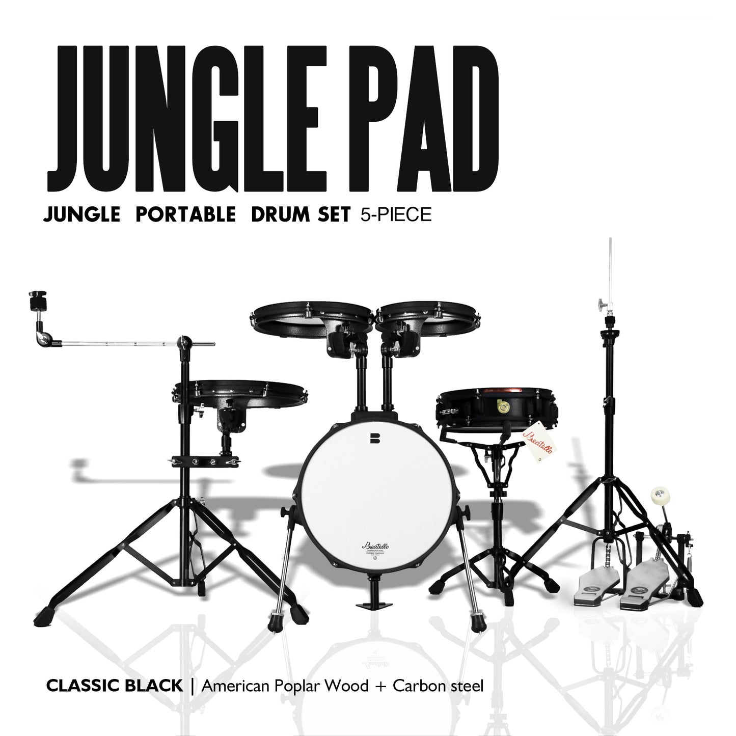 Beatello - Jungle Pad Portable Drum Set