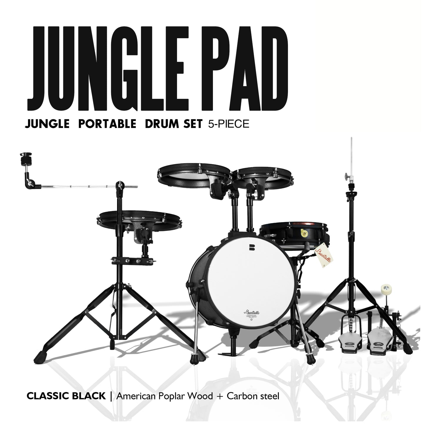 Beatello - Jungle Pad Portable Drum Set