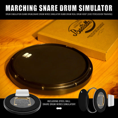 Marching Snare Drum Built-in 455 Steel Balls