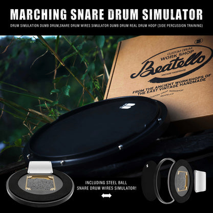 Marching Snare Drum Built-in 455 Steel Balls