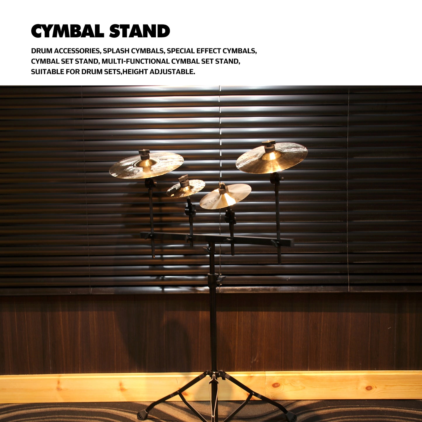 Multifunctional Cymbal Stand