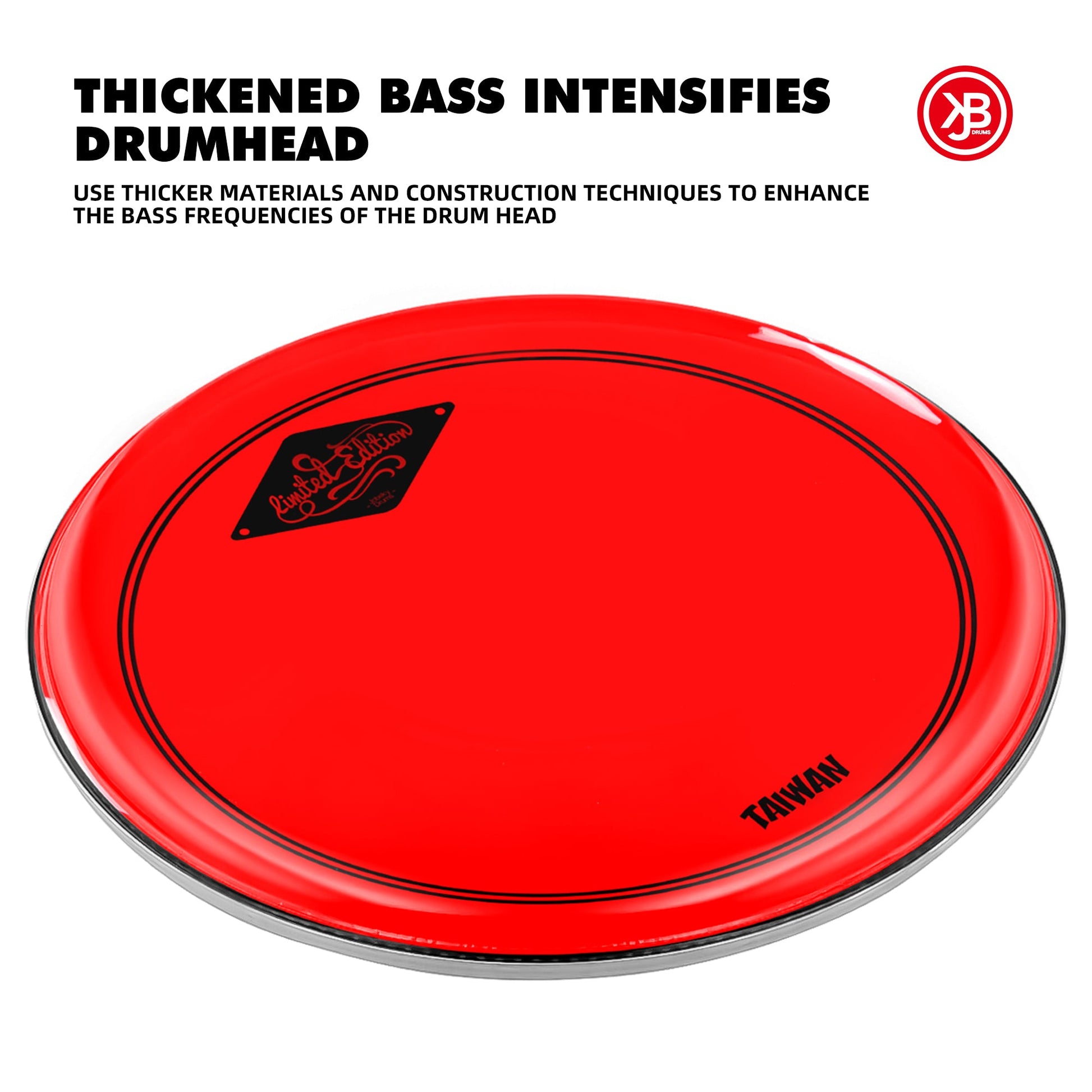 22-Inch Bass Drumhead & 16-Inch Snare Drumhead | Beatello Drum Heads Beatello