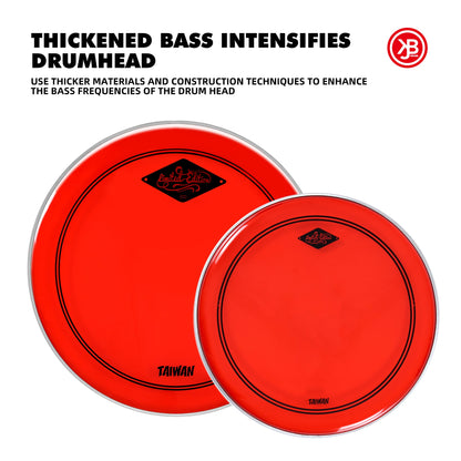 22-Inch Bass Drumhead & 16-Inch Snare Drumhead | Beatello Drum Heads Beatello
