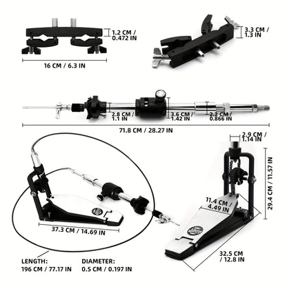 Remote Hi-Hat Stand with Foot Pedal Beatello